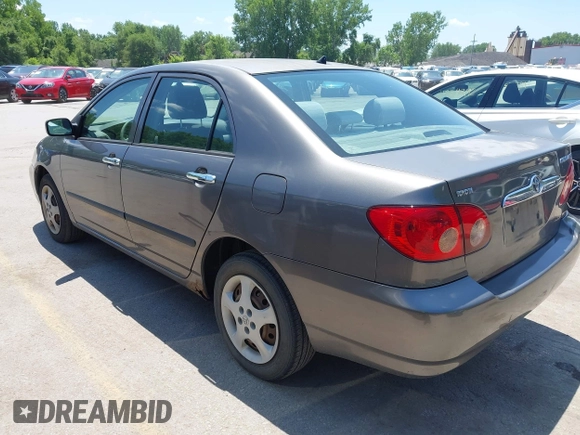2005 Toyota Corolla CE with VIN 1NXBR32E85Z396750, listed as a IAAI auction lot 42560864 with 240,893 mi miles and . Bid and sale history available at DreamBid. Image 3.