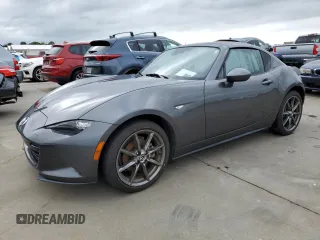 2017 Mazda MX-5 Miata RF Grand Touring with VIN JM1NDAM71H0103107, listed as a Copart auction lot 74390124 with 22,339 mi miles and Salvage Title. Bid and sale history available at carsss.com. Image 1.