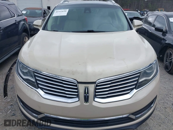 2016 Lincoln MKX Select with VIN 2LMTJ6KR7GBL47486, listed as a IAAI auction lot 41515610 with 135,291 mi miles and . Bid and sale history available at DreamBid. Image 12.