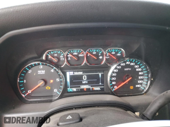 2017 Chevrolet Silverado 1500 LT with VIN 3GCPCRECXHG134051, listed as a Copart auction lot 51640034 with 120,853 mi miles and Salvage Title. Bid and sale history available at DreamBid. Image 9.
