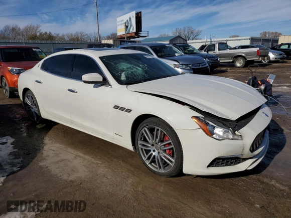 2017 Maserati Quattroporte z VIN ZAM56RRL5H1206129, wystawiony jako Copart lot #78311383 z przebiegiem 76 978 mil mil oraz . Historia ofert i sprzedaży dostępna na DreamBid. Obrazek 4.