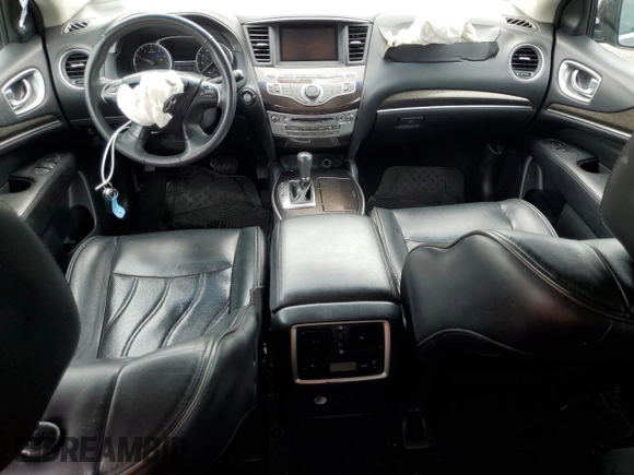 2014 Infiniti QX60 with VIN 5N1AL0MM4EC508532, listed as a Copart auction lot 61193775 with 184,783 mi miles and Salvage title. Bid and sale history available at DreamBid. Image 8.