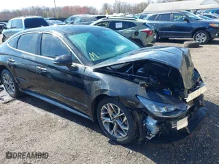 2020 Hyundai Sonata SEL with VIN 5NPEF4JA3LH059215, listed as a IAAI auction lot 41813711 with 48,784 mi miles. Bid and sale history available at carsss.com. Image 1.