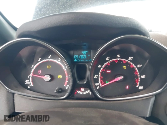 2019 Ford Fiesta ST with VIN 3FADP4GX1KM141348, listed as a IAAI auction lot 41903334 with 91,363 mi miles. Bid and sale history available at carsss.com. Image 7.