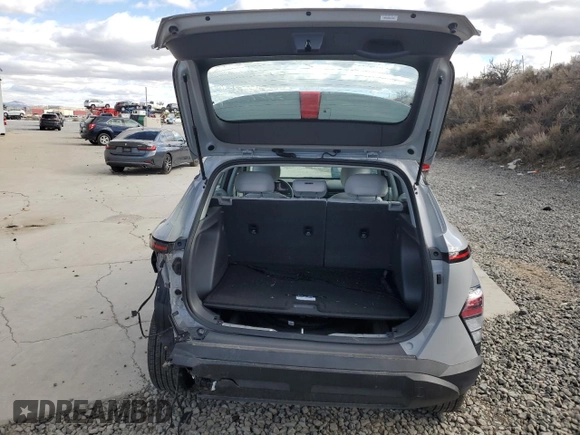 2025 Hyundai Kona SE with VIN KM8HACAB8SU247551, listed as a Copart auction lot 47459665 with 1,867 mi miles and Salvage Title. Bid and sale history available at carsss.com. Image 6.