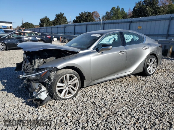 2022 Lexus IS with VIN JTHCA1D24N5122168, listed as a Copart auction lot 83954394 with 26,083 mi miles and Salvage Title. Bid and sale history available at carsss.com. Image 1.