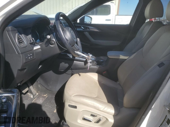 2021 Mazda CX-9 Grand Touring with VIN JM3TCADYXM0507401, listed as a Copart auction lot 89394535 with 69,506 mi miles and Salvage title. Bid and sale history available at DreamBid. Image 7.