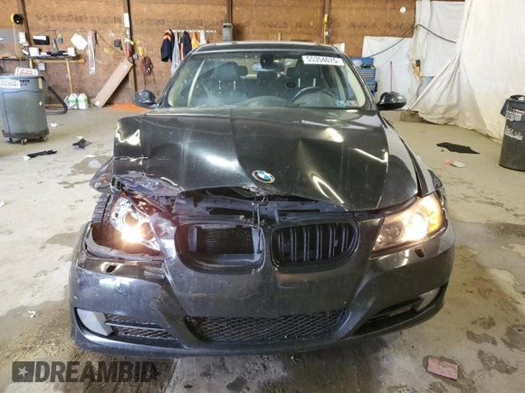 2008 BMW 3 Series 328xi with VIN WBAVC73548KP37440, listed as a Copart auction lot 55354075 with 156,000 mi miles and Salvage title. Bid and sale history available at DreamBid. Image 5.
