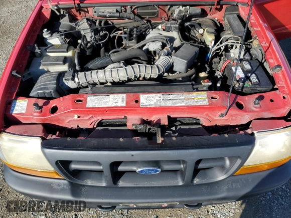 1998 Ford Ranger XL with VIN 1FTZR15U2WPB13849, listed as a Copart auction lot 45011525 with 154,717 mi miles and Clean Title. Bid and sale history available at DreamBid. Image 11.