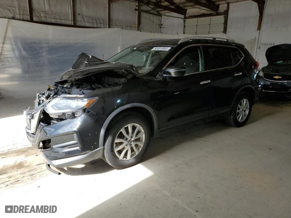 2018 Nissan Rogue SV with VIN KNMAT2MV8JP507508, listed as a Copart auction lot 50451955 with 93,908 mi miles and Salvage Title. Bid and sale history available at carsss.com. Image 1.