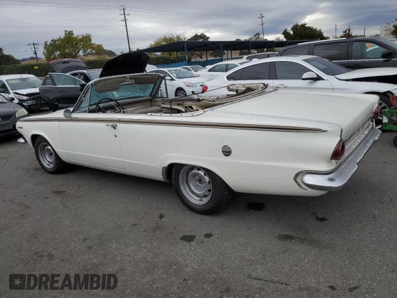 1964 Dodge Dart z VIN 7442677958, wystawiony jako Copart lot #81670574 z przebiegiem 61 374 mil mil oraz Czysty tytuł • Clean title. Historia ofert i sprzedaży dostępna na DreamBid. Obrazek 2.
