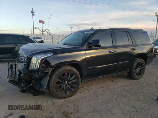 2019 Cadillac Escalade Platinum with VIN 1GYS4DKJ7KR386452, listed as a Copart auction lot 83686144 with 125,437 mi miles and Salvage title. Bid and sale history available at DreamBid. Image 1.