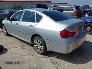 2008 Infiniti M with VIN JNKAY01F38M655160, listed as a IAAI auction lot 42188437 with 154,995 mi miles. Bid and sale history available at carsss.com. Image 3.