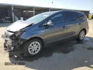 2012 Toyota Prius Two with VIN JTDZN3EU9C3115298, listed as a Copart auction lot 53465245 with 152,292 mi miles and Salvage Title. Bid and sale history available at carsss.com. Image 1.