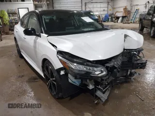 2020 Nissan Sentra SR with VIN 3N1AB8DV8LY215982, listed as a IAAI auction lot 41738150 with 37,549 mi miles and . Bid and sale history available at DreamBid. Image 1.