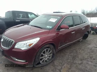 2015 Buick Enclave Leather with VIN 5GAKVBKD9FJ224801, listed as a IAAI auction lot 41737679 with 100,115 mi miles and . Bid and sale history available at carsss.com. Image 17.