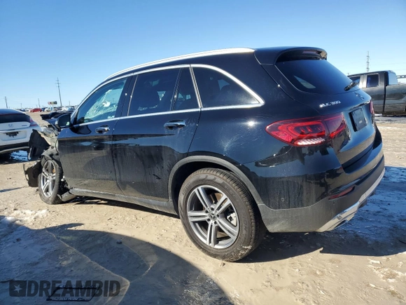 2022 Mercedes-Benz GLC 300 with VIN W1N0G8DBXNG114598, listed as a Copart auction lot 88006955 with Not provided miles and Salvage title. Bid and sale history available at DreamBid. Image 2.