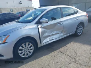 2015 Nissan Sentra SR with VIN 3N1AB7AP8FL665794, listed as a IAAI auction lot 42140522 with 57,621 mi miles and . Bid and sale history available at DreamBid. Image 6.