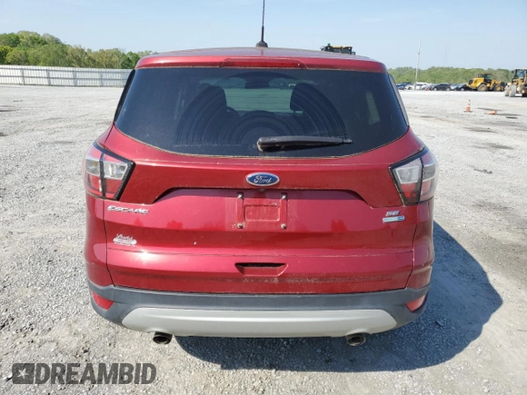 2017 Ford Escape SE with VIN 1FMCU9GD7HUC44615, listed as a Copart auction lot 48035645 with 150,268 mi miles and Salvage Title. Bid and sale history available at carsss.com. Image 6.