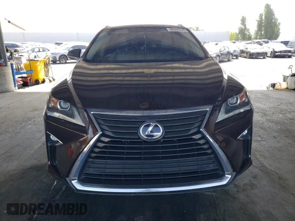 2016 Lexus RX 350 with VIN 2T2ZZMCA0GC012511, listed as a Copart auction lot 56396835 with 95,206 mi miles and Salvage title. Bid and sale history available at DreamBid. Image 5.
