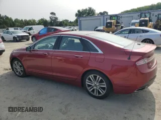 2014 Lincoln MKZ with VIN 3LN6L2G98ER805989, listed as a Copart auction lot 58625875 with 101,185 mi miles and Salvage title. Bid and sale history available at DreamBid. Image 2.