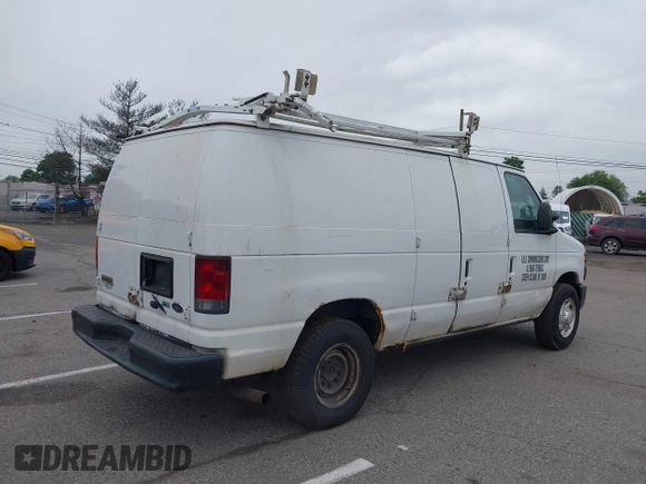 2010 Ford Econoline Cargo Commercial with VIN 1FTNE2EL1ADA99282, listed as a IAAI auction lot 42604073 with 128,942 mi miles and . Bid and sale history available at DreamBid. Image 4.