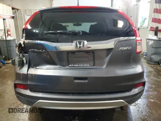 2015 Honda CR-V EX-L with VIN 5J6RM4H74FL033475, listed as a Copart auction lot 43033985 with 117,618 mi miles and Salvage Title. Bid and sale history available at carsss.com. Image 6.