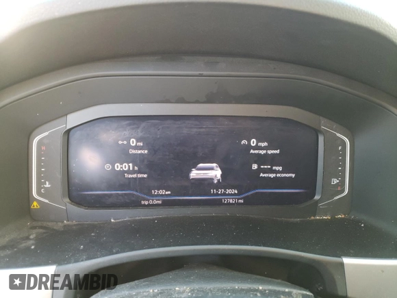 2019 Volkswagen Atlas SEL Premium with VIN 1V2NR2CAXKC582684, listed as a Copart auction lot 83217524 with 127,821 mi miles and Salvage title. Bid and sale history available at DreamBid. Image 9.