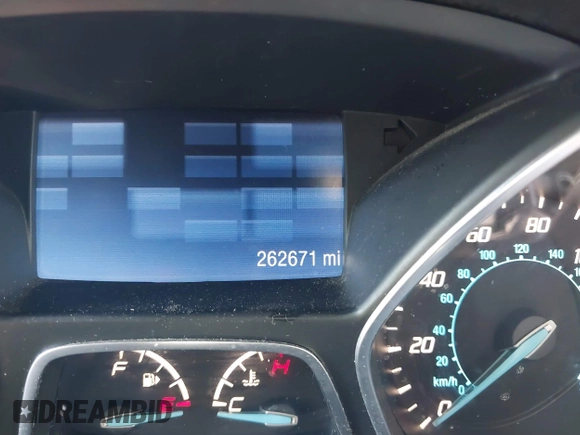 2013 Ford Escape SE with VIN 1FMCU9GX0DUD93680, listed as a IAAI auction lot 41792386 with 262,671 mi miles and . Bid and sale history available at DreamBid. Image 7.