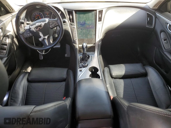 2014 Infiniti Q50 Hybrid Sport with VIN JN1AV7AP4EM690963, listed as a Copart auction lot 47596935 with 116,298 mi miles and Clean Title. Bid and sale history available at carsss.com. Image 8.