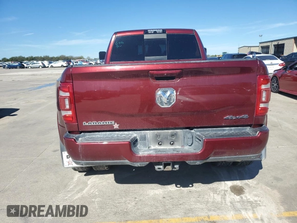2019 Ram 3500 Laramie with VIN 3C63RRML4KG536838, listed as a Copart auction lot 80268644 with 84,191 mi miles and Salvage Title. Bid and sale history available at carsss.com. Image 6.