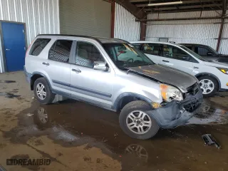 2003 Honda CR-V EX with VIN JHLRD78883C008593, listed as a Copart auction lot 44469335 with 211,192 mi miles and Salvage Title. Bid and sale history available at carsss.com. Image 4.