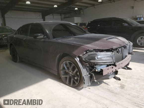 2021 Dodge Charger R/T with VIN 2C3CDXCT0MH668760, listed as a Copart auction lot 47724885 with 39,619 mi miles and Salvage Title. Bid and sale history available at carsss.com. Image 4.