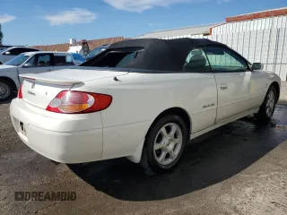 2002 Toyota Solara SE with VIN 2T1FF28P82C560265, listed as a Copart auction lot 47991925 with 219,776 mi miles and Clean Title. Bid and sale history available at DreamBid. Image 3.