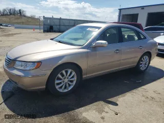 2008 Hyundai Azera Limited with VIN KMHFC46F58A288605, listed as a Copart auction lot 50295685 with 163,023 mi miles and Non Repairable. Bid and sale history available at carsss.com. Image 1.