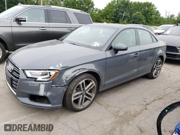 2017 Audi A3 Sedan Premium with VIN WAUAUGFF4H1050030, listed as a Copart auction lot 63383713 with 86,076 mi miles. Bid and sale history available at carsss.com. Image 1.