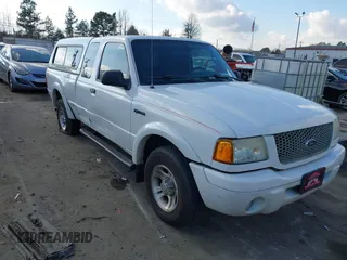 2003 Ford Ranger XL Fleet with VIN 1FTYR44V43PA16459, listed as a IAAI auction lot 41100564 with 183,426 mi miles. Bid and sale history available at carsss.com. Image 1.