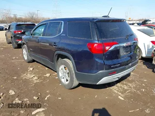 2017 GMC Acadia SLE with VIN 1GKKNRLA7HZ256926, listed as a IAAI auction lot 41758877 with 137,607 mi miles. Bid and sale history available at carsss.com. Image 3.