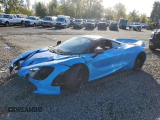 2018 McLaren 720S z VIN SBM14DCA4JW001162, wystawiony jako Copart lot #77478504 z przebiegiem Nie podano mil oraz Tytuł czysty. Historia ofert i sprzedaży dostępna na DreamBid. Obrazek 1.