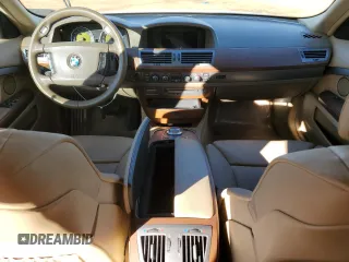 2008 BMW 7 Series 750i with VIN WBAHL835X8DT12389, listed as a Copart auction lot 80908054 with Not Provided miles and Salvage Title. Bid and sale history available at DreamBid. Image 8.