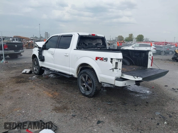 2015 Ford F-150 XLT with VIN 1FTEW1EF6FFC84666, listed as a IAAI auction lot 41895805 with 147,555 mi miles. Bid and sale history available at carsss.com. Image 3.