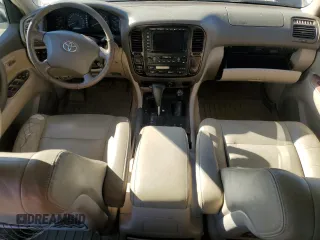 2002 Toyota Land Cruiser with VIN JTEHT05J122024015, listed as a Copart auction lot 88706765 with 0 mi miles and Clean Title. Bid and sale history available at carsss.com. Image 8.