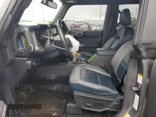 2022 Ford Bronco with VIN 1FMDE5DH3NLA98846, listed as a Copart auction lot 55818355 with 32,120 mi miles and Salvage title. Bid and sale history available at DreamBid. Image 7.
