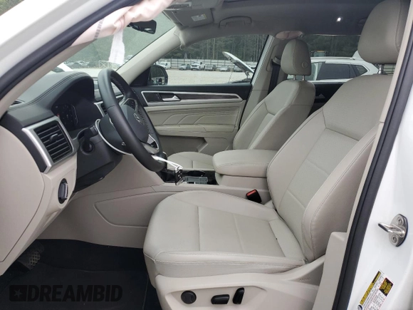 2023 Volkswagen Atlas SE with VIN 1V2JP2CA9PC520933, listed as a Copart auction lot 55444405 with 37,945 mi miles and Salvage title. Bid and sale history available at DreamBid. Image 7.