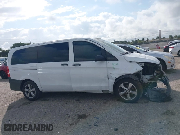 2023 Mercedes-Benz Metris with VIN W1WV0FEY8P4234904, listed as a IAAI auction lot 41459733 with 51,432 mi miles and . Bid and sale history available at DreamBid. Image 13.