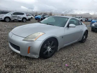 2004 Nissan 350Z Touring with VIN JN1AZ34D54T166336, listed as a Copart auction lot 86535994 with 77,604 mi miles and Salvage Title. Bid and sale history available at carsss.com. Image 1.
