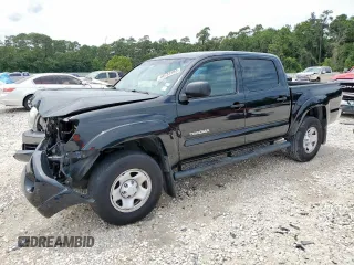 2010 Toyota Tacoma PreRunner with VIN 3TMJU4GN5AM095025, listed as a Copart auction lot 58751955 with 149,136 mi miles and Salvage title. Bid and sale history available at DreamBid. Image 1.