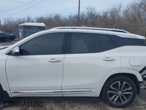 2020 GMC Terrain Denali with VIN 3GKALXEX9LL257793, listed as a IAAI auction lot 41410893 with 55,425 mi miles and . Bid and sale history available at DreamBid. Image 15.