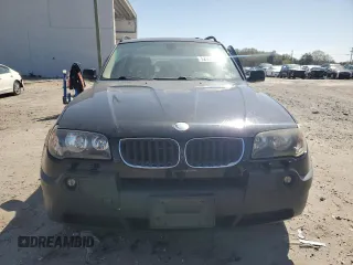 2004 BMW X3 2.5i with VIN WBXPA73474WB29994, listed as a Copart auction lot 52037835 with 140,712 mi miles and Salvage Title. Bid and sale history available at DreamBid. Image 5.