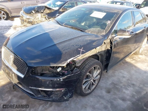 2019 Lincoln MKZ Reserve I with VIN 3LN6L5D96KR627789, listed as a IAAI auction lot 41559713 with NaN miles. Bid and sale history available at carsss.com. Image 6.